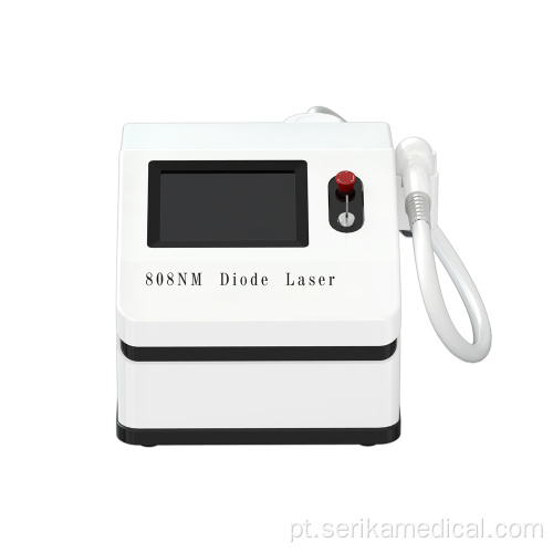 Máquina portátil da remoção do cabelo do laser do diodo 808nm